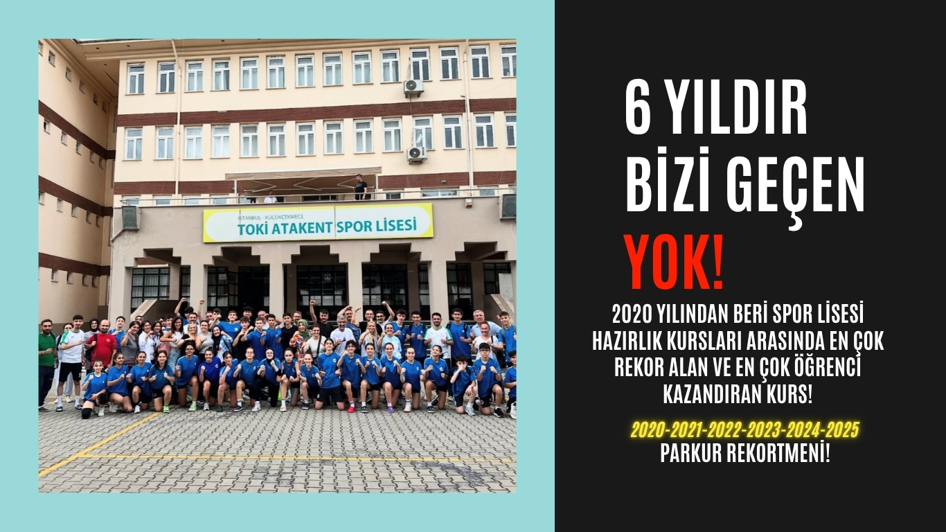 6 senedir bizi geçen yok !